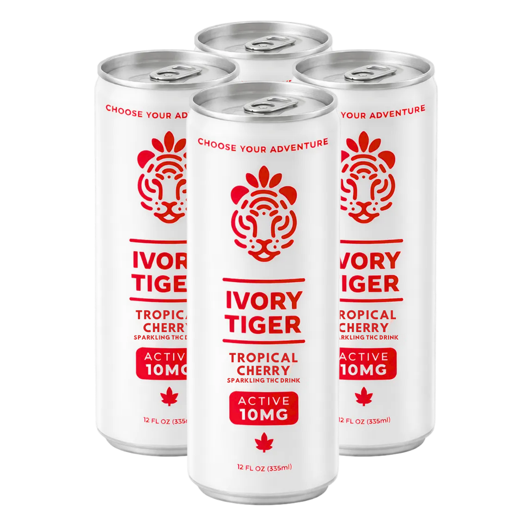 white★tiger★　3箱　ライフウェーブ エナジー アイス Ivory Tiger THC Drink l Active - 12 oz (4pk)