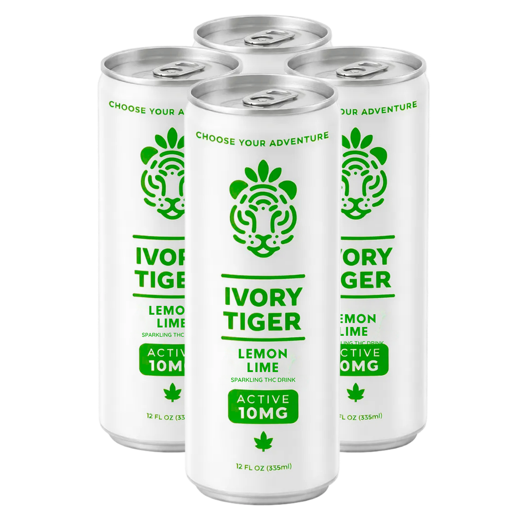 Ivory Tiger THC Drink l Active - 12 oz (4pk)