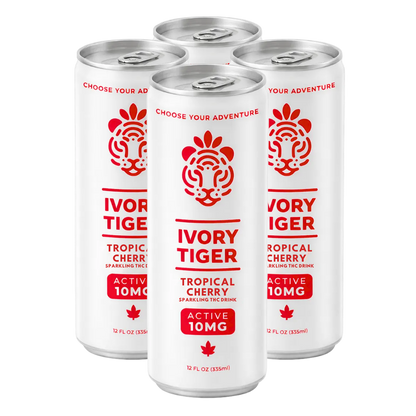 Tropical Cherry (Active 10mg) - 12 oz (4pk)