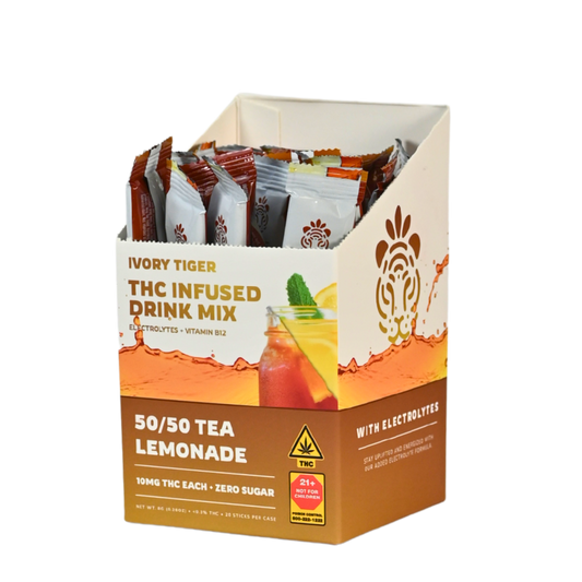 10MG Tea/Lemonade THC Infused Drink Mix (pack of 20)