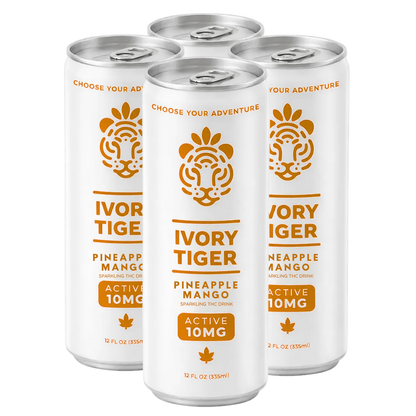 Ivory Tiger THC Drink l Active - 12 oz (4pk)
